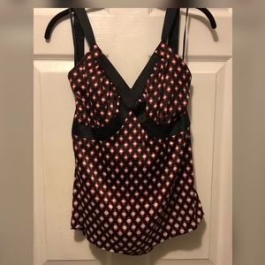 Tie Halter Satin Blouse